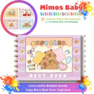 Livro estilo Bobbie Goods Capy Bara Best Ever Capivara