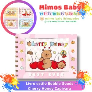 Livro estilo Bobbie Goods Cherry Honey Capivara