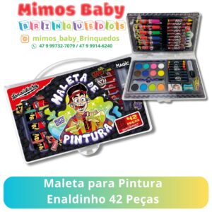Maleta para Pintura Enaldinho 42 Peças