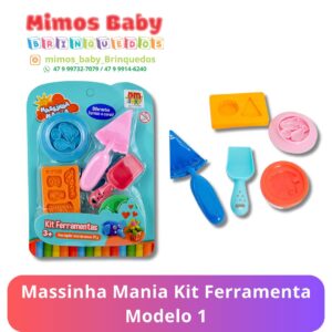 Massinha Mania Kit Ferramenta Modelo 1