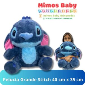 Pelucia Grande personagem 40 cm x 35 cm