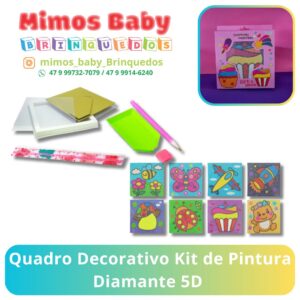 Quadro Decorativo Kit de Pintura Diamante 5D