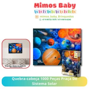 Quebra-cabeça 1000 Peças Praça De Sistema Solar