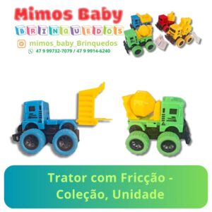 Trator com Fricção - Coleção, Unidade