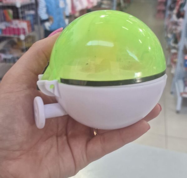 Cartela Personagem com Pokebola que gira a parte interna e libera as bolinhas com 8 acessórios - Image 6