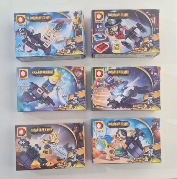 Blocos de montar tipo lego,  De 43 peças a 52 Peças, Ref DLP9115 - Image 2