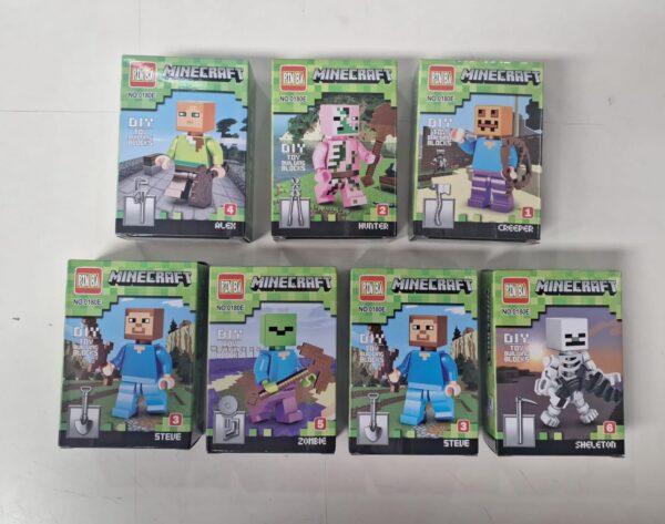 Blocos de Montar Tipo Lego Personagem - Unidade - Sortido - Image 2