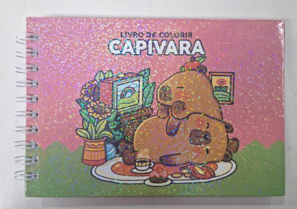 Livro Bobbie Goods Capivara Capa Rosa com Brilho - Image 2