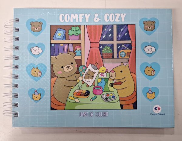 Livro Bobbie Goods Comfy Cozy Capa Azul com Brilho - Image 2