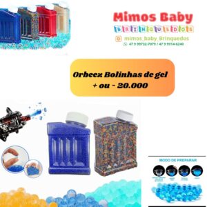 Orbeez Bolinhas de gel + ou - 20.000