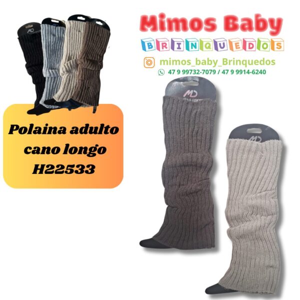 Polaina adulto  cano longo H22533