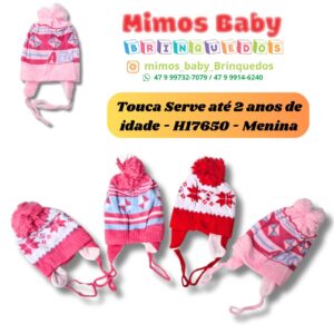Touca Serve até 2 anos de idade - H17650 - Menina