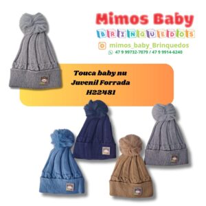 Touca baby nu  Juvenil Forrada H22481